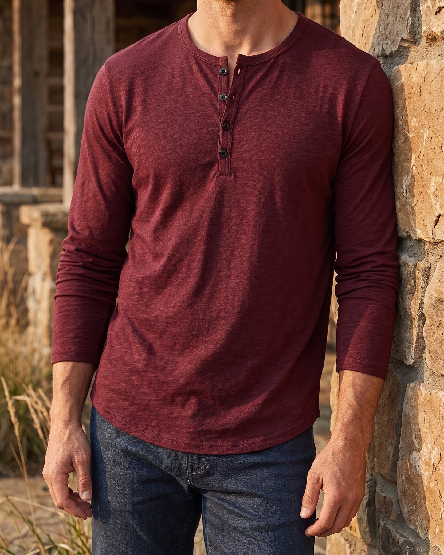 Fabian Long-Sleeve Henley