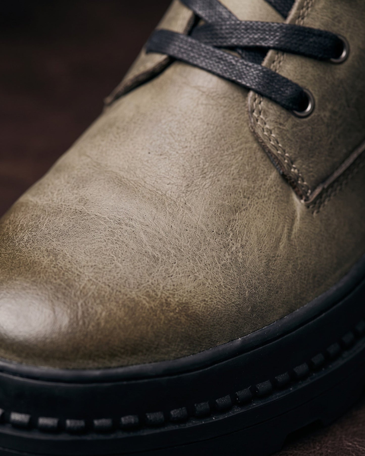 Mauro Leather Combat Boot
